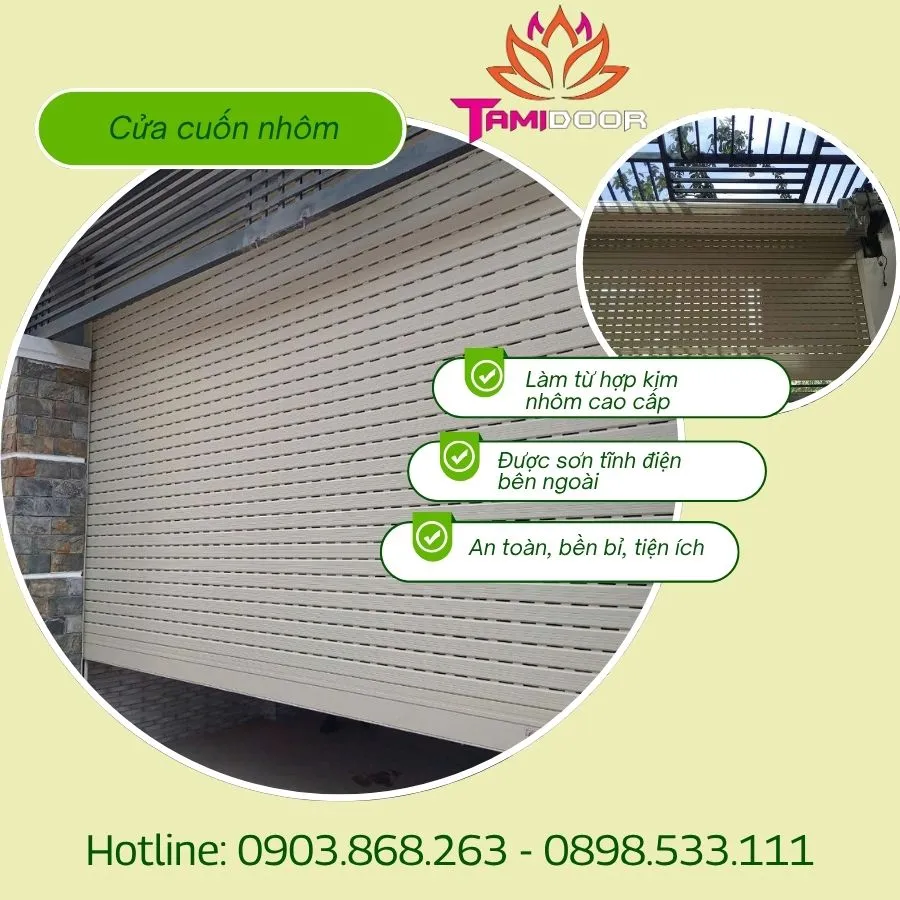 Lắp Đặt Cửa Cuốn Nhôm – Sang Trọng Và Đẳng Cấp