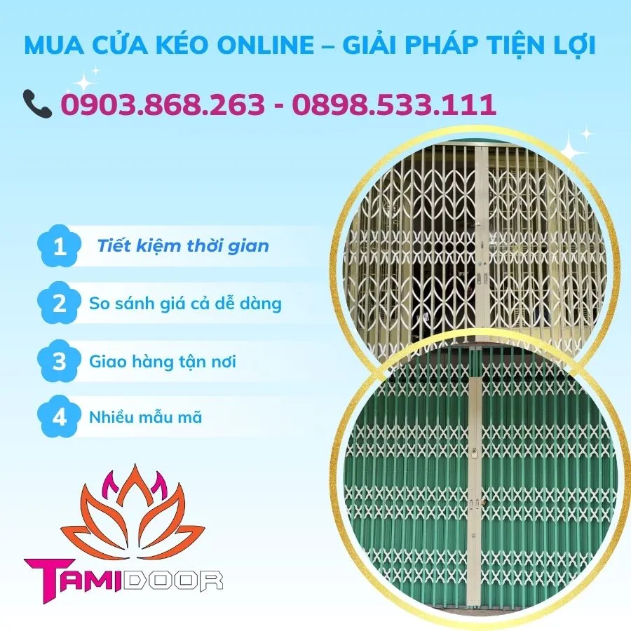 Mua Cửa Kéo Online