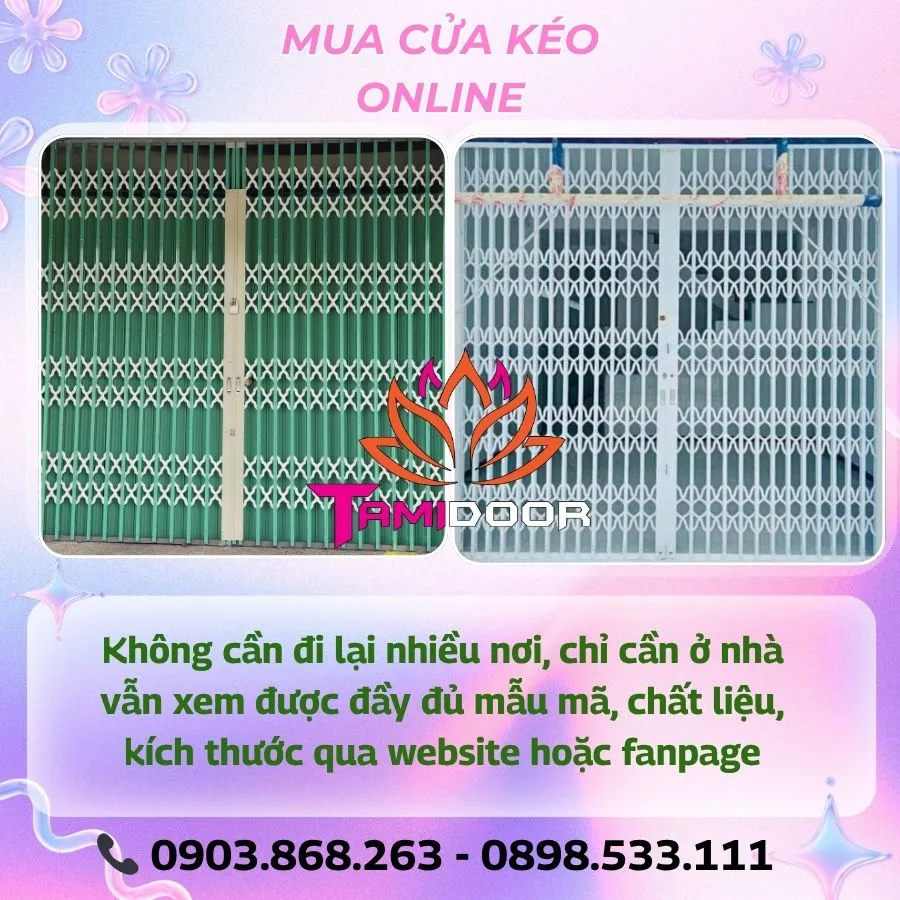 Mua Cửa Kéo Online