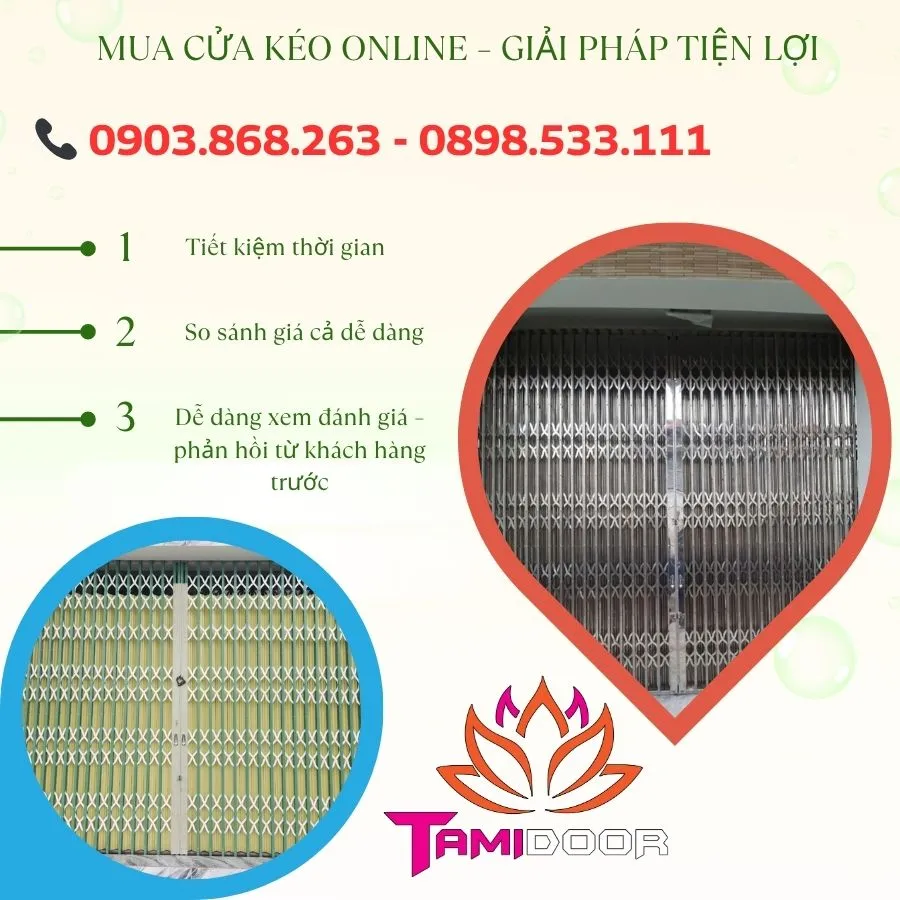 Mua Cửa Kéo Online