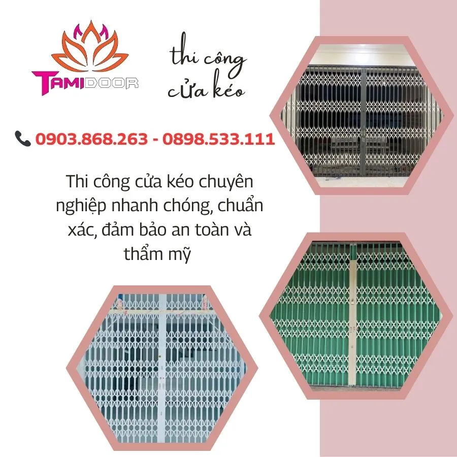 Thi Công Cửa Kéo