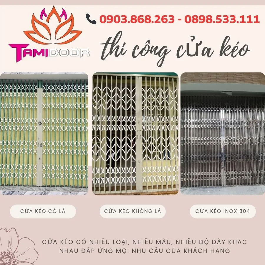 Thi Công Cửa Kéo