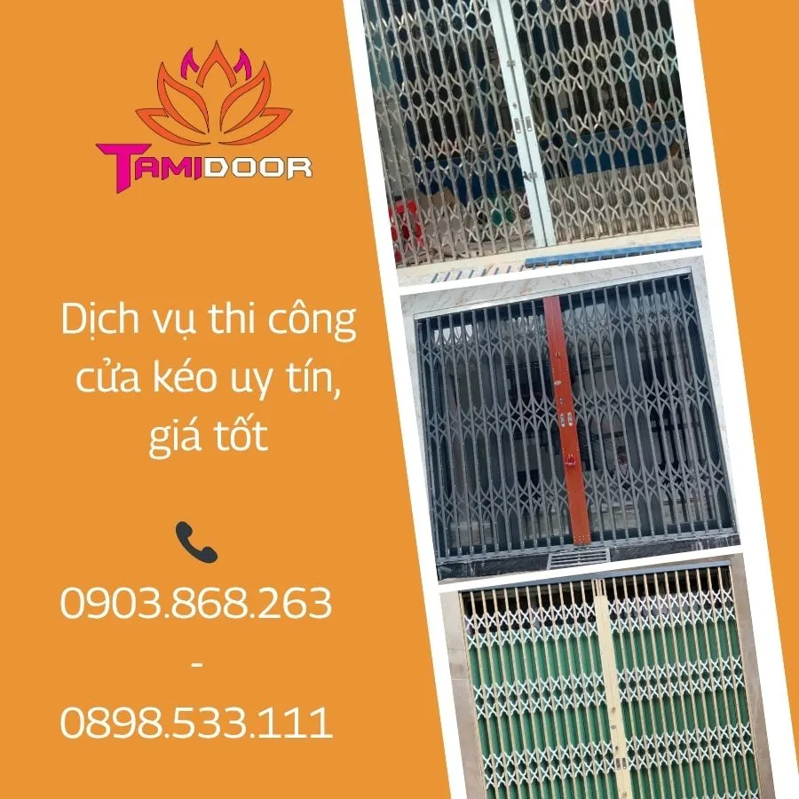 Thi Công Cửa Kéo
