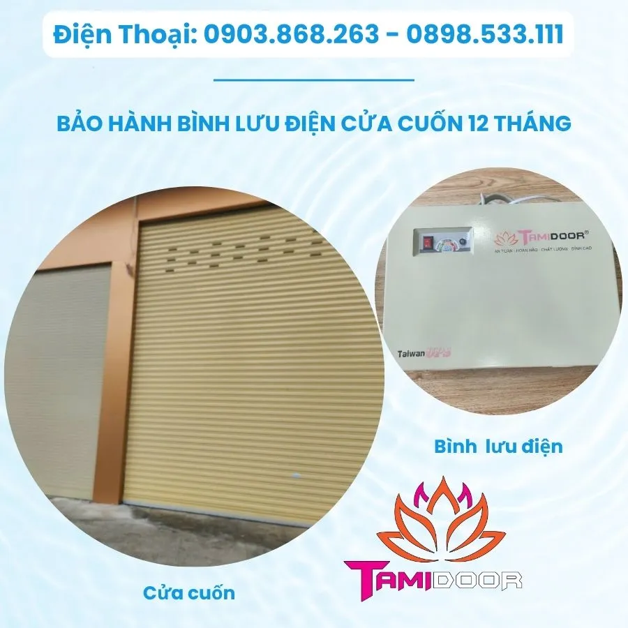 Bảo Hành Bình Lưu Điện Cửa Cuốn