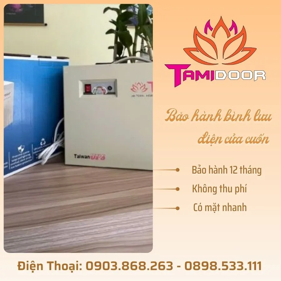 Bảo Hành Bình Lưu Điện Cửa Cuốn
