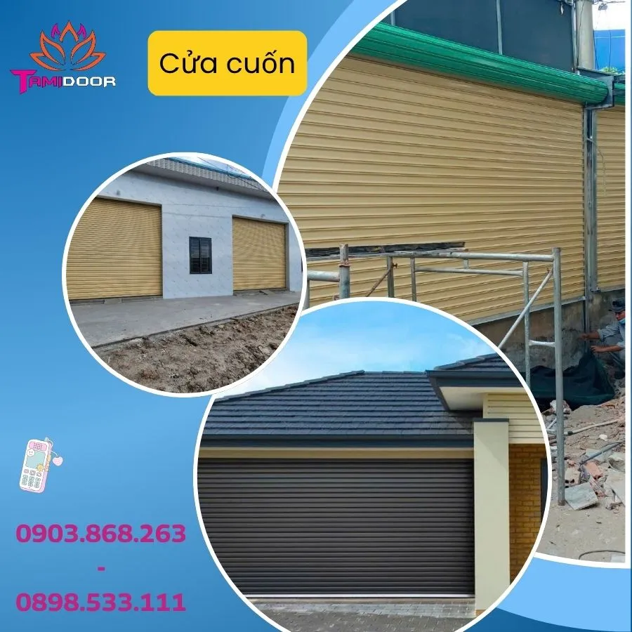 Cửa cuốn tại xưởng