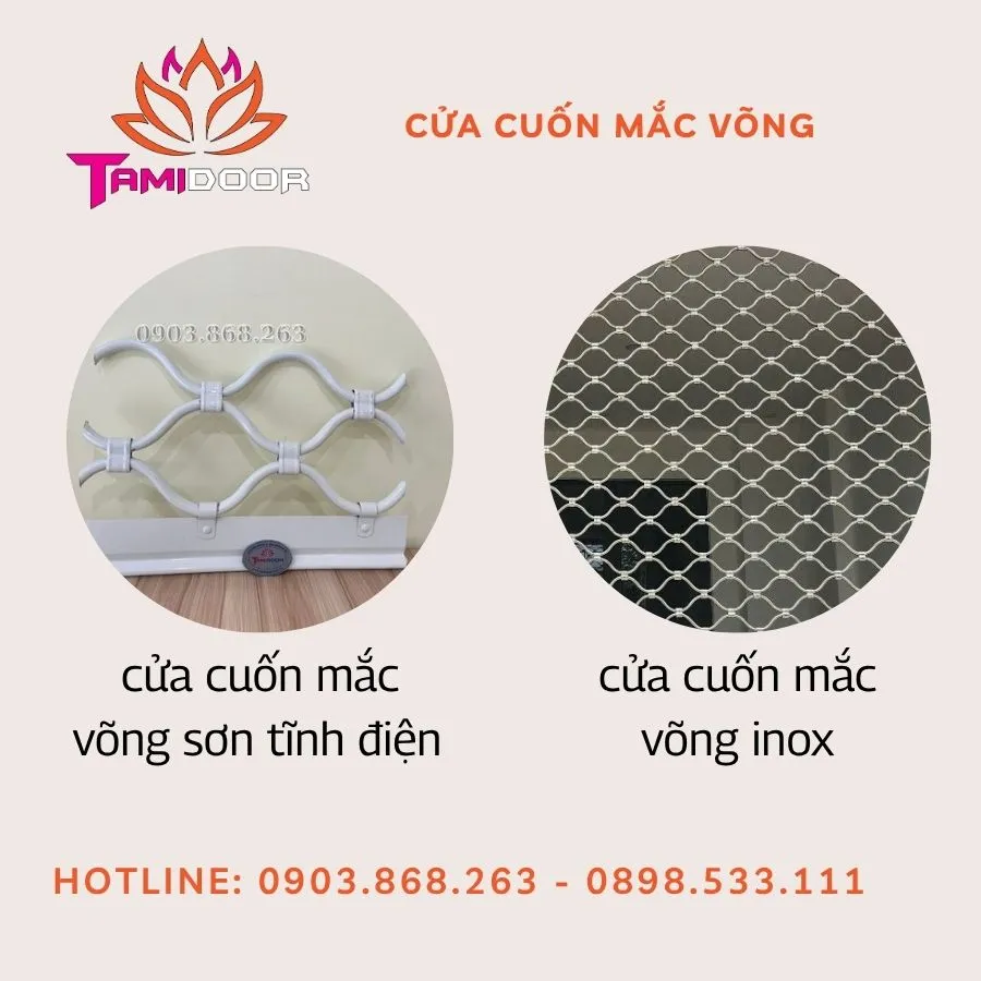 Lắp Cửa Cuốn Mắc Võng