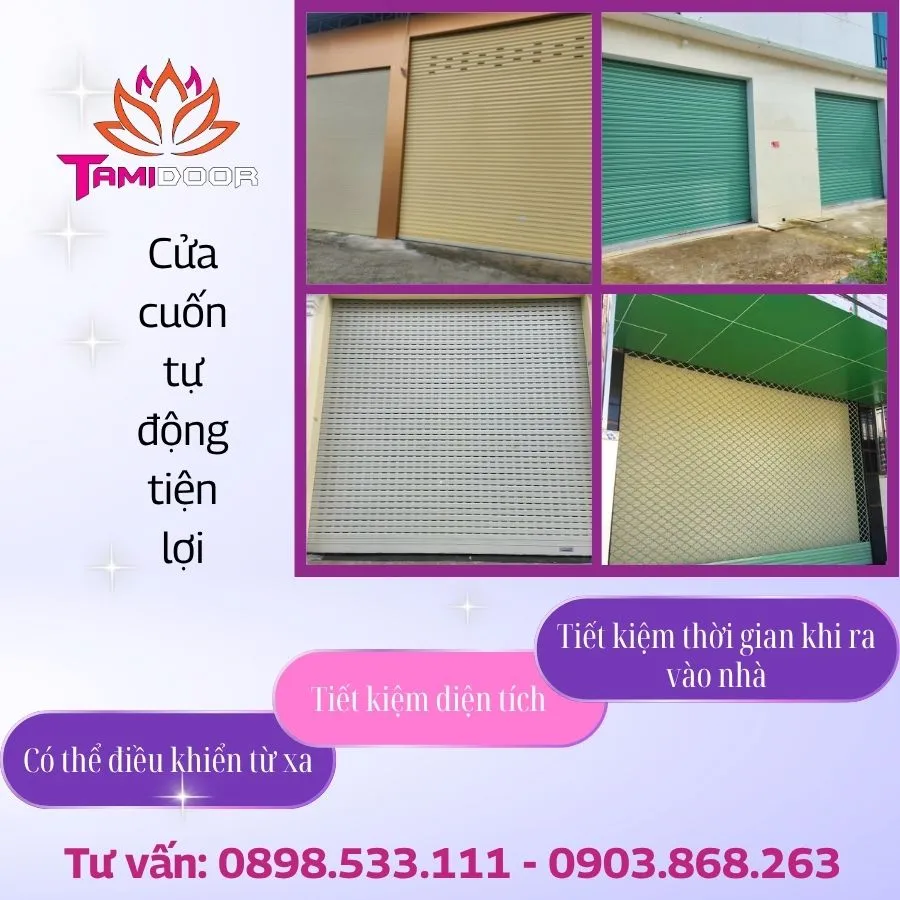 Lý Do Nên Mua Cửa Cuốn Tự Động Tiện Lợi