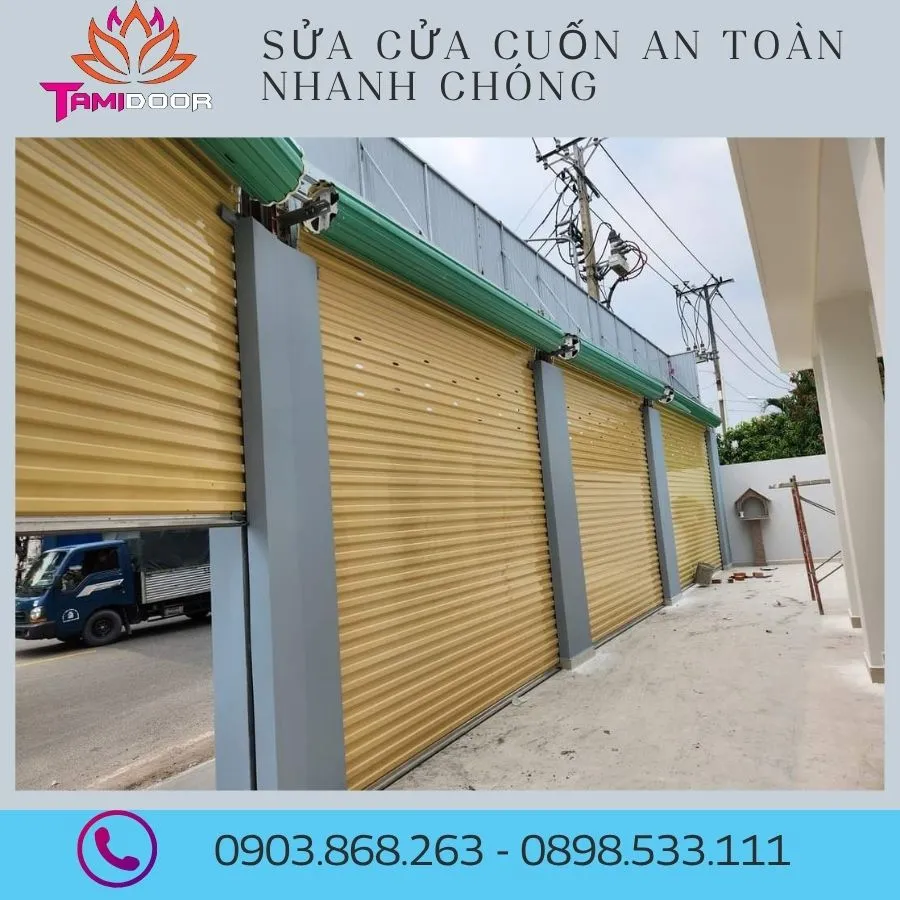 Những Lỗi Cửa Cuốn Thường Gặp