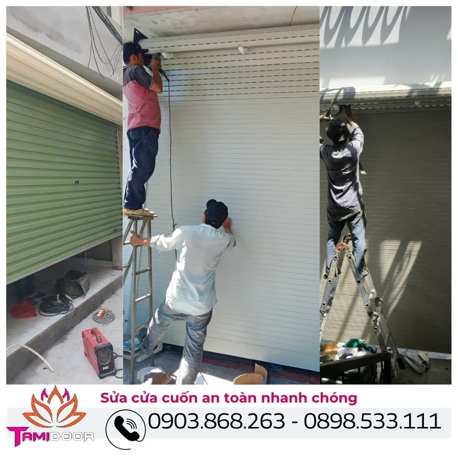 Những Lỗi Cửa Cuốn Thường Gặp