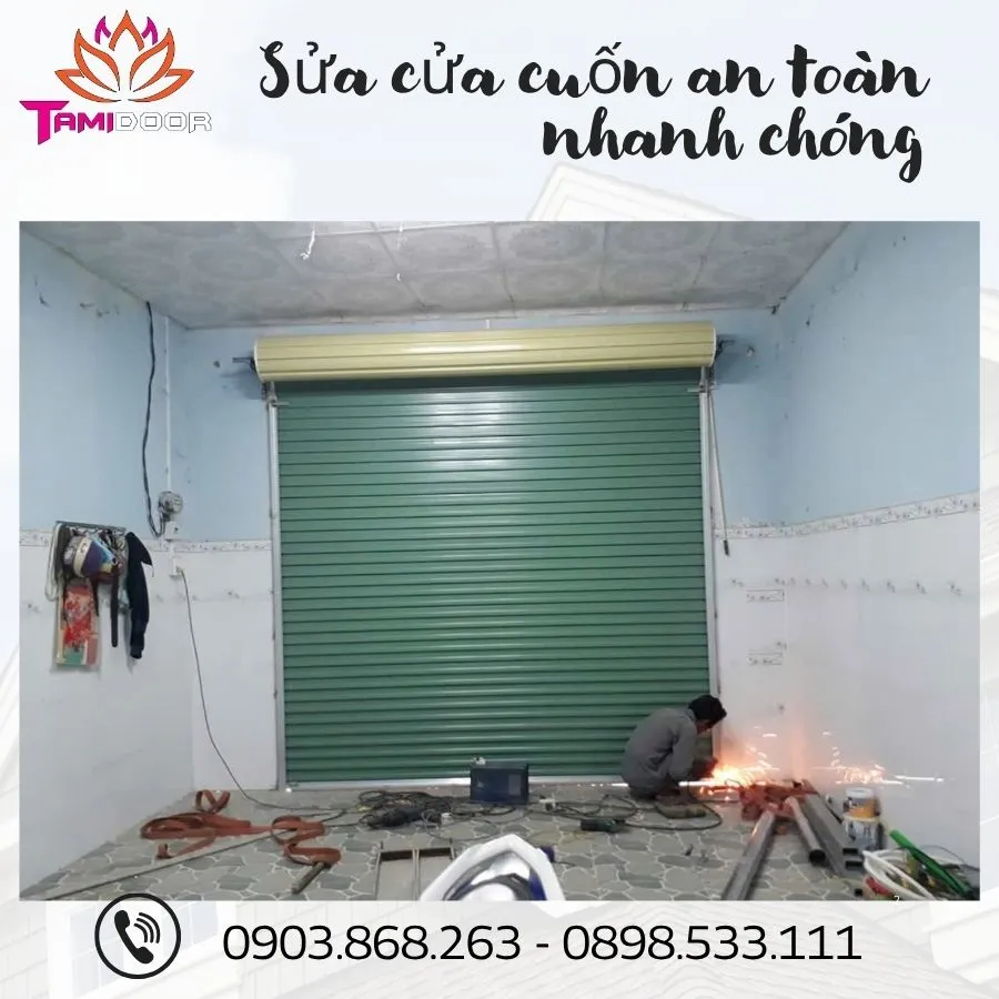Những Lỗi Cửa Cuốn Thường Gặp