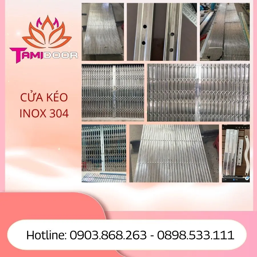 Cửa Kéo Inox 304 Sang Trọng Cho Mọi Ngôi Nhà