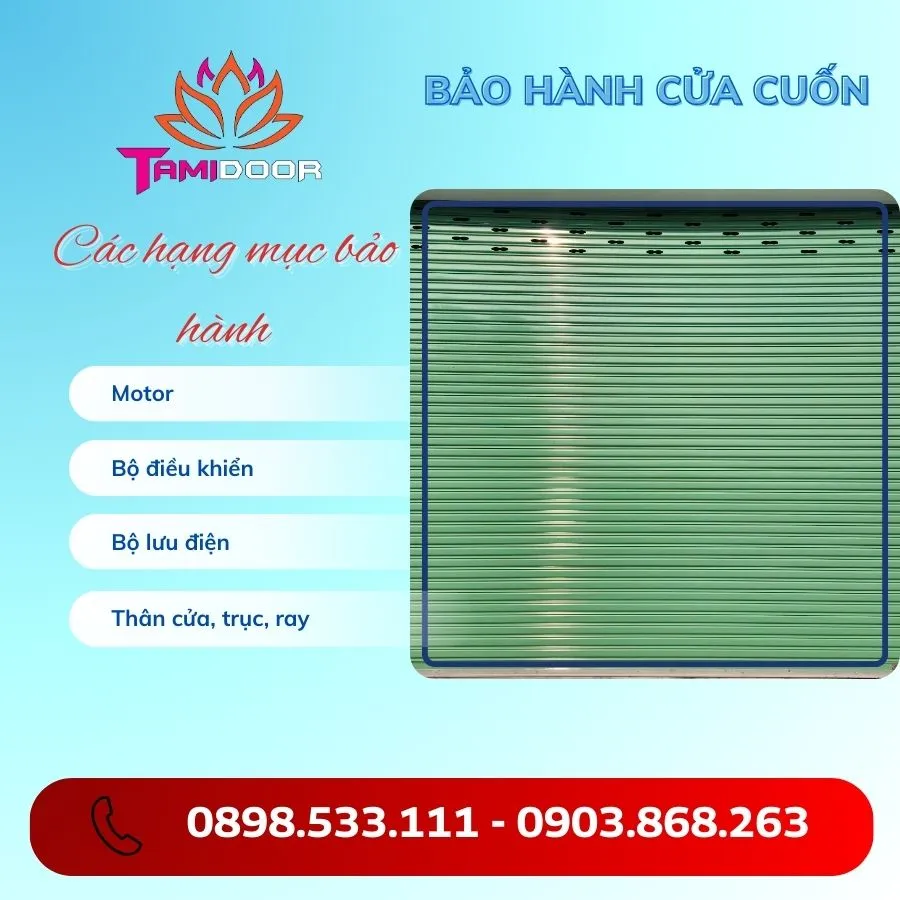 Bảo hành cửa cuốn