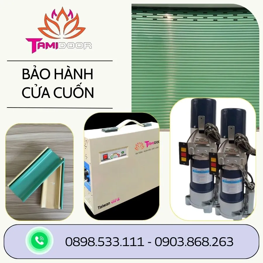 Bảo hành cửa cuốn