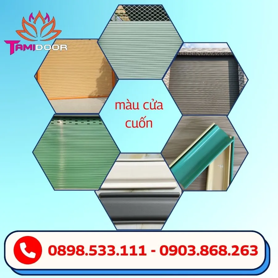 Các Màu Cửa Cuốn Đài Loan Được Dùng Nhiều Nhất Hiện Nay