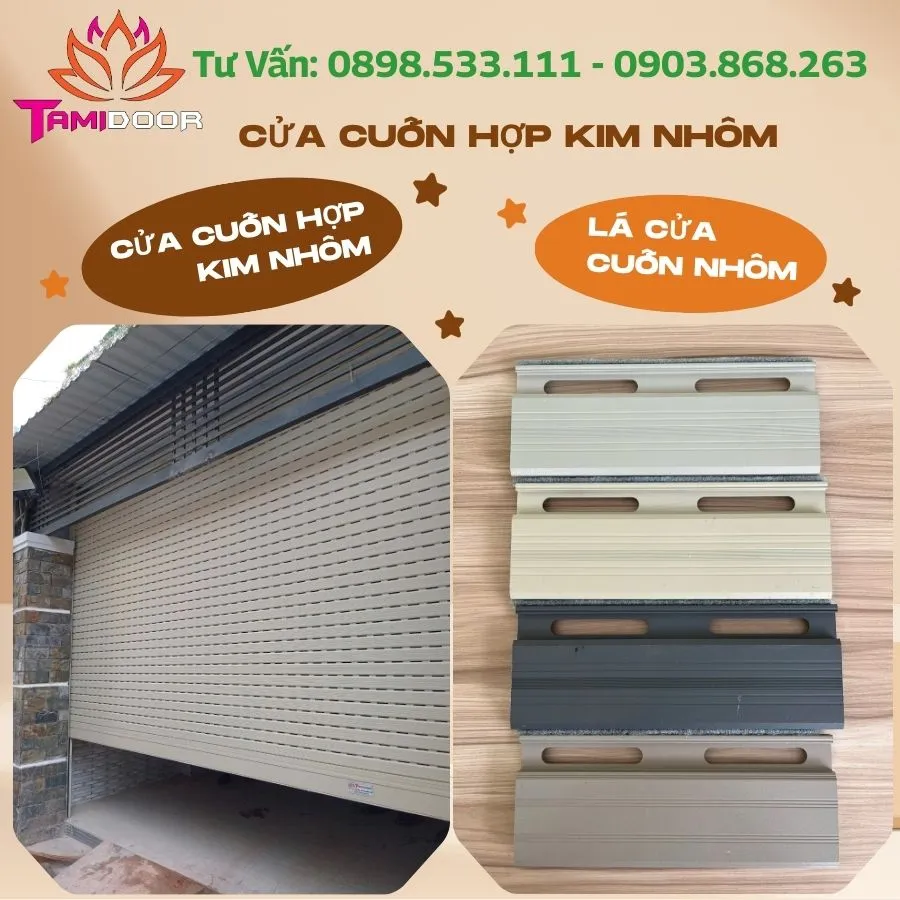 Cửa Cuốn Hợp Kim Nhôm Sự Kết Hợp Hoàn Hảo Giữa Bền Và Đẹp