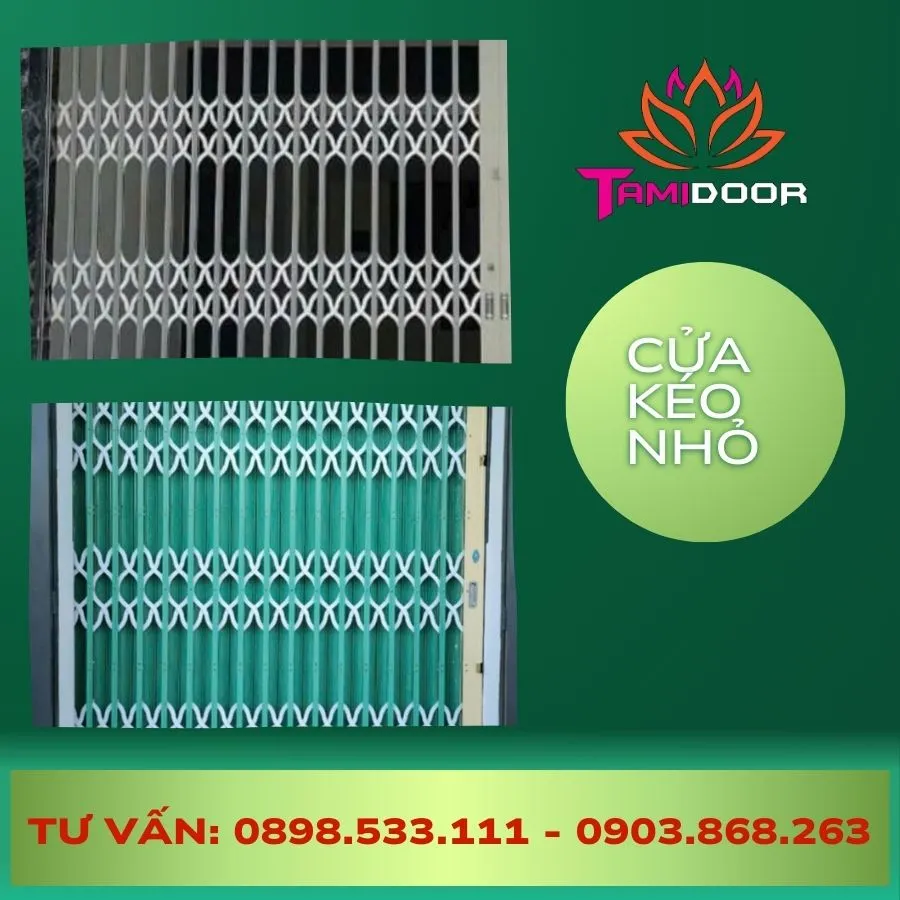 CỬA KÉO NHỎ KÍCH THƯỚC DƯỚI 3 MÉT VUÔNG GIÁ NHƯ THẾ NÀO?