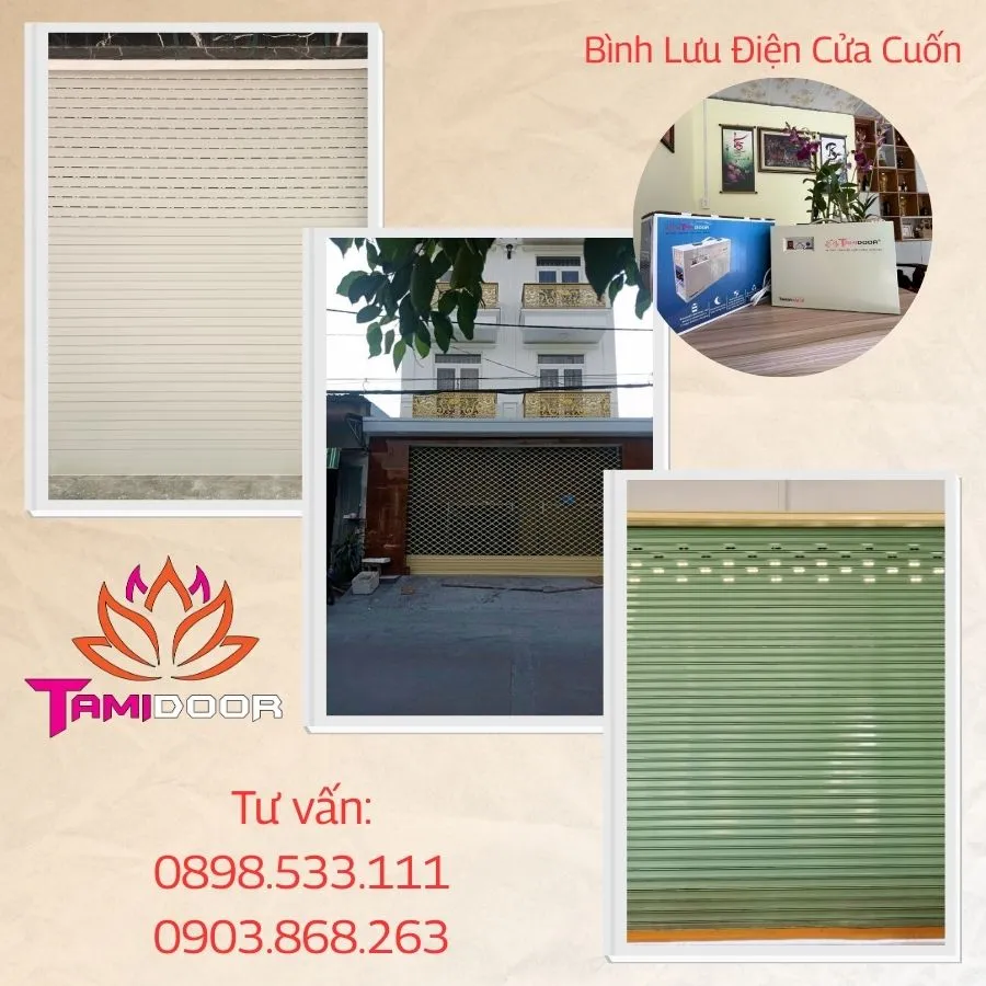 Các Loại Bình Lưu Điện Cửa Cuốn Thông Dụng Trên Thị Trường