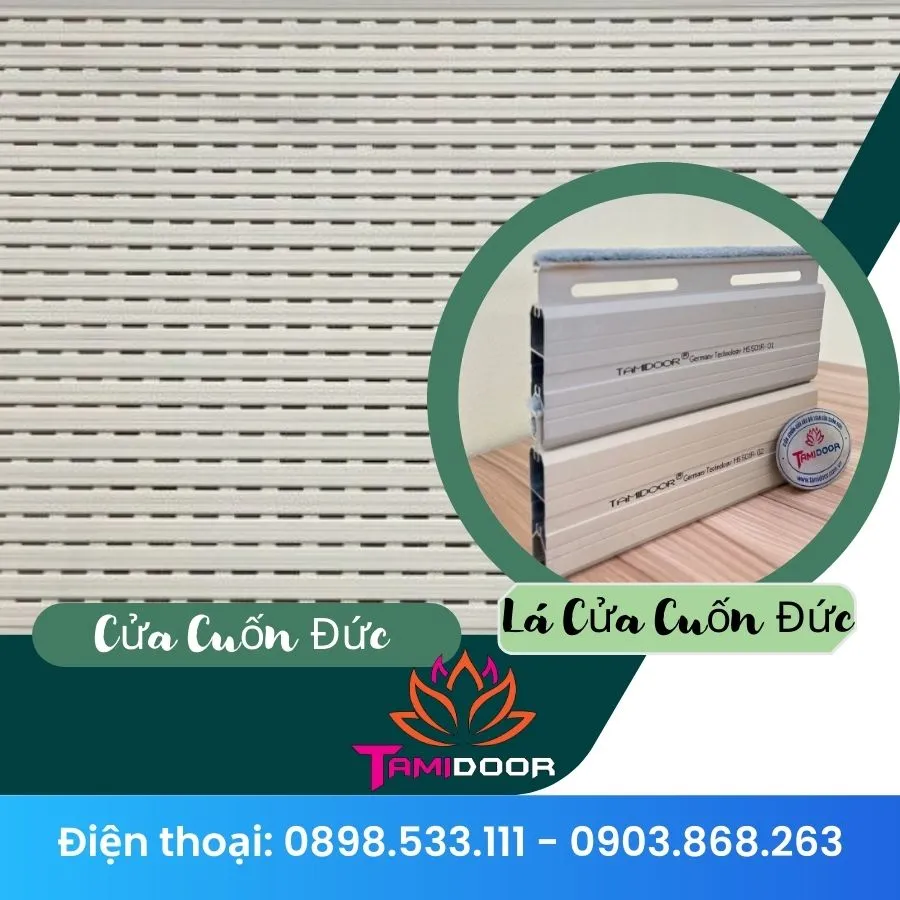 Cấu Tạo Lá Cửa Cuốn Đức