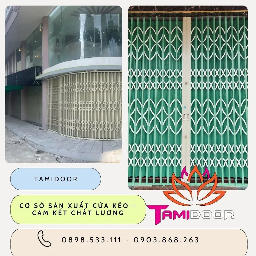 Cơ Sở Sản Xuất Cửa Kéo – Cam Kết Chất Lượng