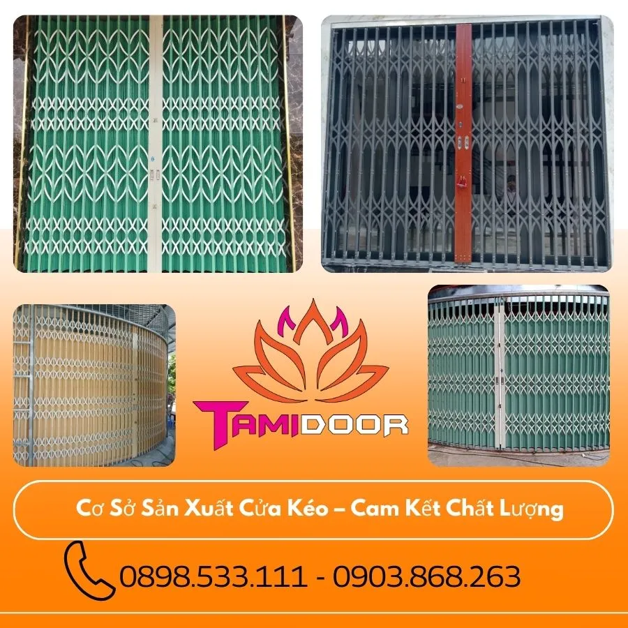 Cơ Sở Sản Xuất Cửa Kéo – Cam Kết Chất Lượng