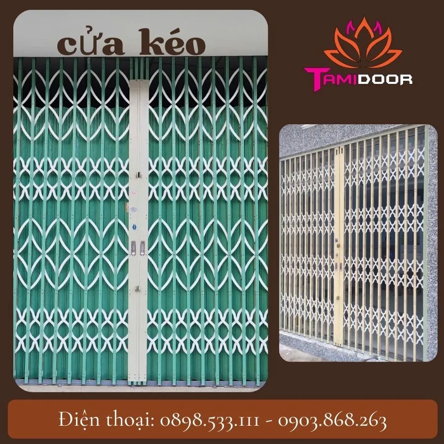 Cửa Kéo 6 Zem - Không Lá Thoáng Mát - Có Lá Kín Đáo An Toàn