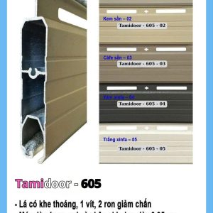 Cửa cuốn Đức mẫu 605 Tamidoor