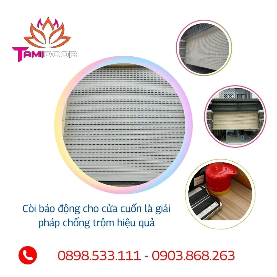 Còi Báo Động Cho Cửa Cuốn – Giải Pháp Chống Trộm Hiệu Quả