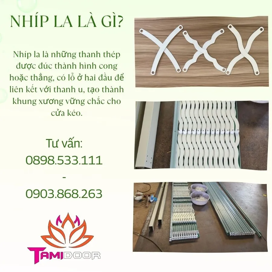 CỬA KÉO NHÍP LA