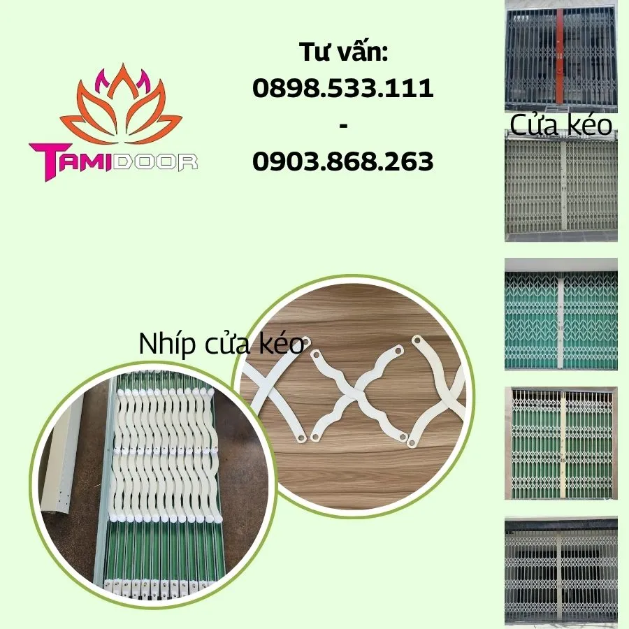 CỬA KÉO NHÍP LA