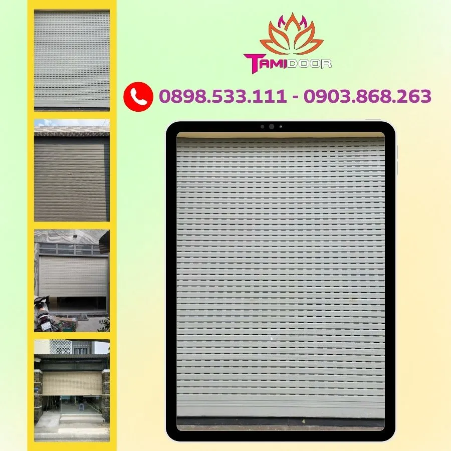 Hệ Thống Tự Dừng Cửa Cuốn Khi Gặp Vật Cản