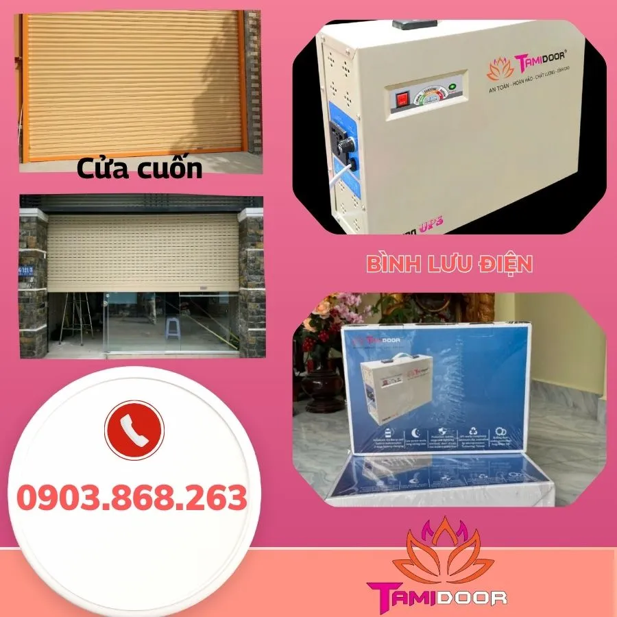 Hướng Dẫn Lựa Chọn Bình Lưu Điện Phù Hợp Cho Cửa Cuốn