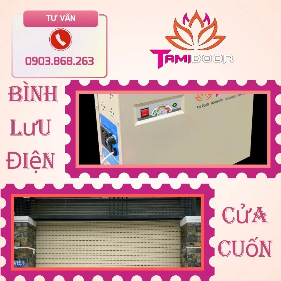 Hướng Dẫn Lựa Chọn Bình Lưu Điện Phù Hợp Cho Cửa Cuốn