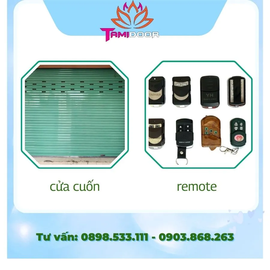Remote Cửa Cuốn Bị Mất Nên Làm Gì? Xem Hướng Dẫn Và Liên Hệ Tư vấn Cùng Tamidoor