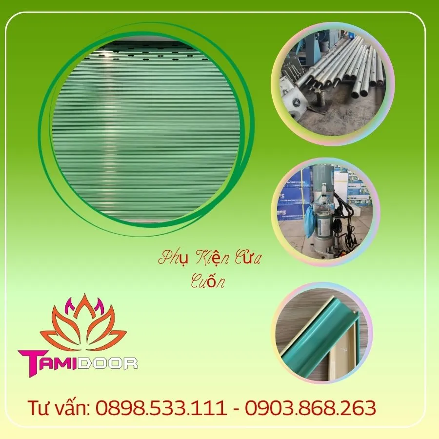 Thay phụ kiện cửa cuốn