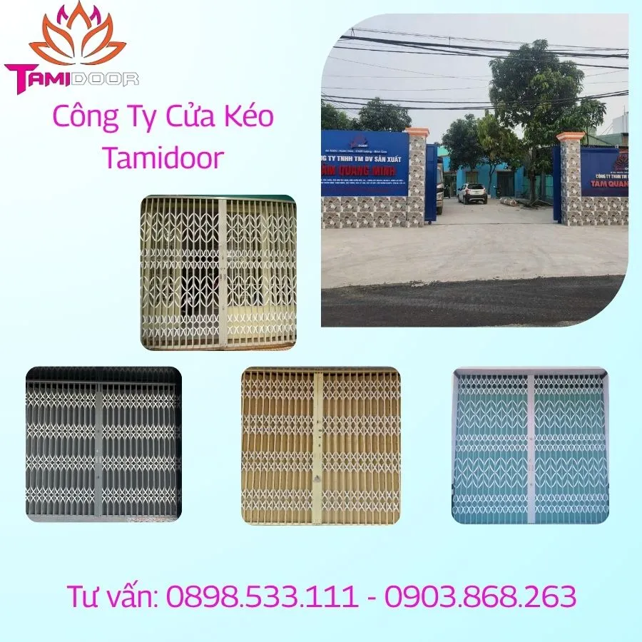 Công ty cửa kéo Đài Loan Tâm Quang Minh