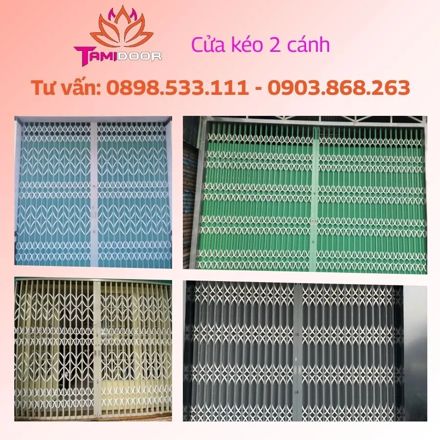 Cửa Kéo 2 Cánh Sản Phẩm Phổ Biến Được Nhiều Gia Đình Tin Dùng