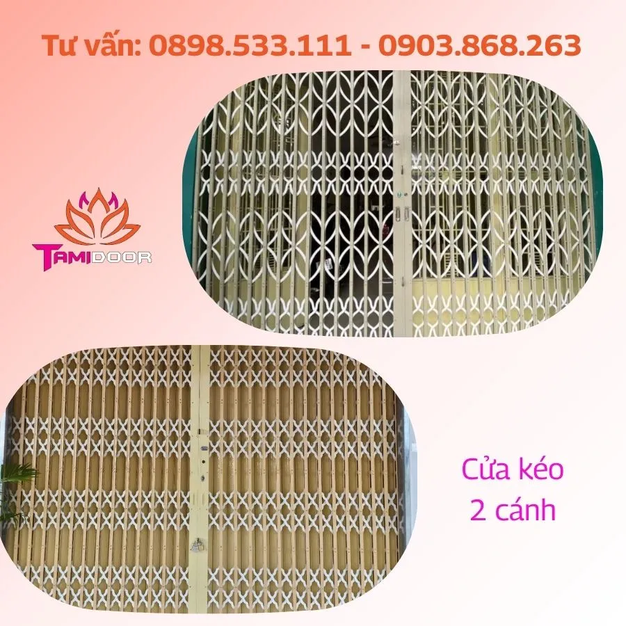 Cửa Kéo 2 Cánh Sản Phẩm Phổ Biến Được Nhiều Gia Đình Tin Dùng