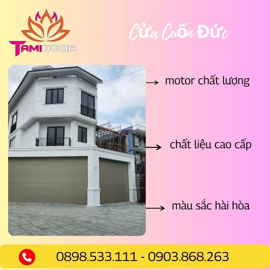 Kinh nghiệm chọn cửa cuốn Đức bền và đẹp là cần chọn loại dày, chắc chắn, màu sắc hài hòa và motor vận hành êm ái, lắp đặt đúng kỹ thuật, và bảo trì định kỳ.