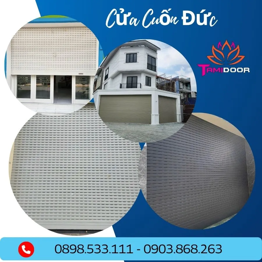 Lắp Cửa Cuốn Đức Nâng Tầm Thẩm Mỹ Và Giá Trị Công Trình