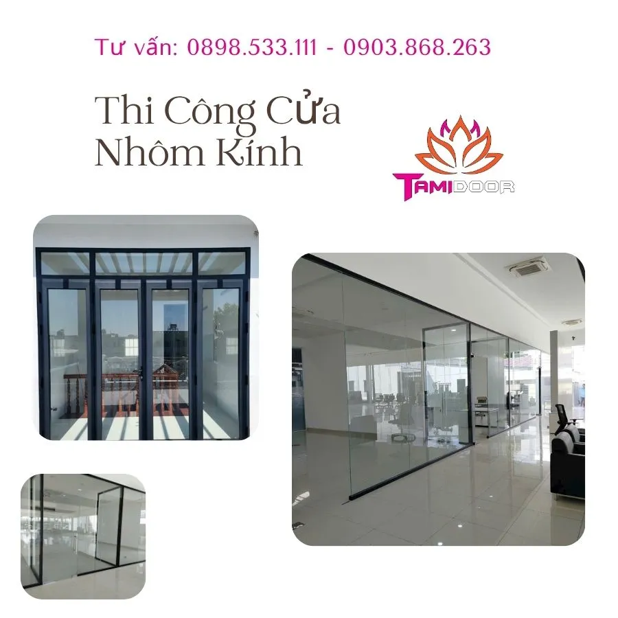 Thi Công Cửa Nhôm Kính Tạo Dấu Ấn Riêng