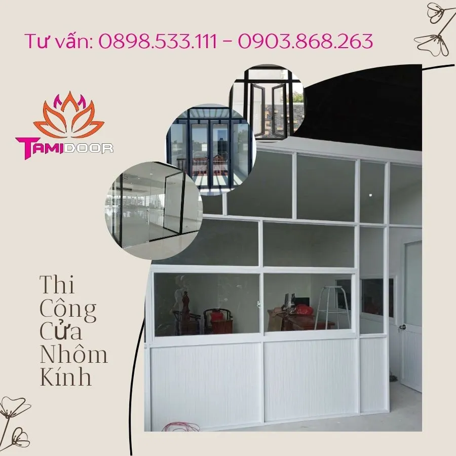 Thi Công Cửa Nhôm Kính Tạo Dấu Ấn Riêng