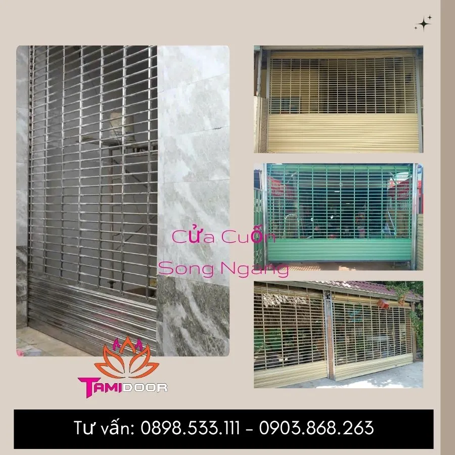 Tìm Hiểu Cửa Cuốn Song Ngang - Ưu Điểm Và Nhược Điểm
