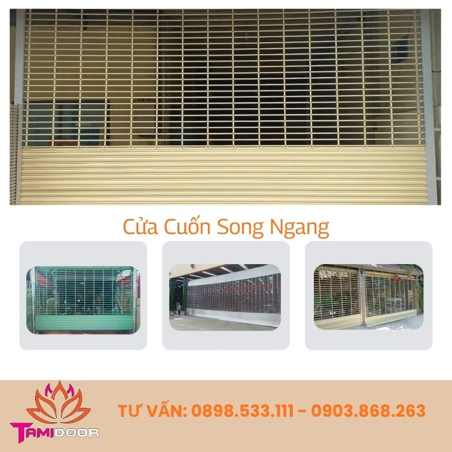 Tìm Hiểu Cửa Cuốn Song Ngang - Ưu Điểm Và Nhược Điểm