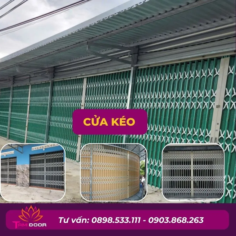 Cửa Kéo 1ly8 – Siêu Dày, Siêu Chắc Chắn