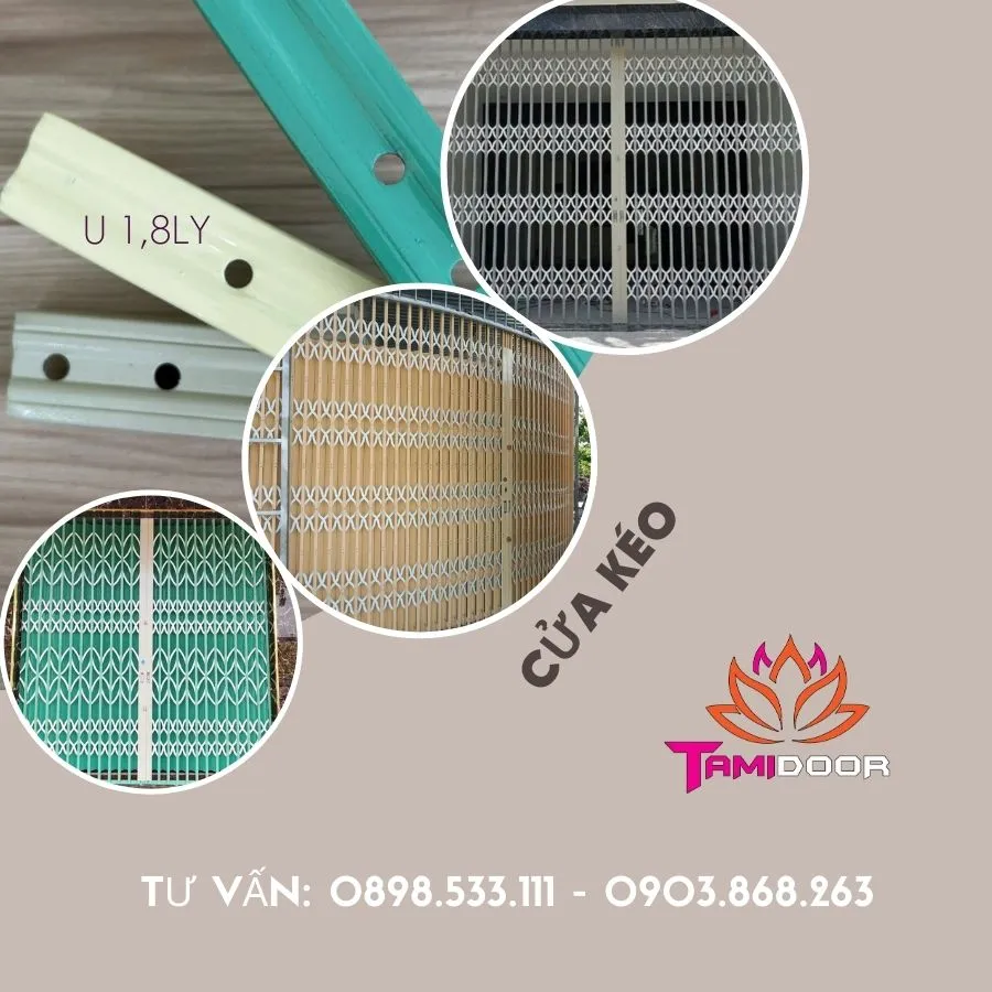Cửa Kéo 1ly8 – Siêu Dày, Siêu Chắc Chắn