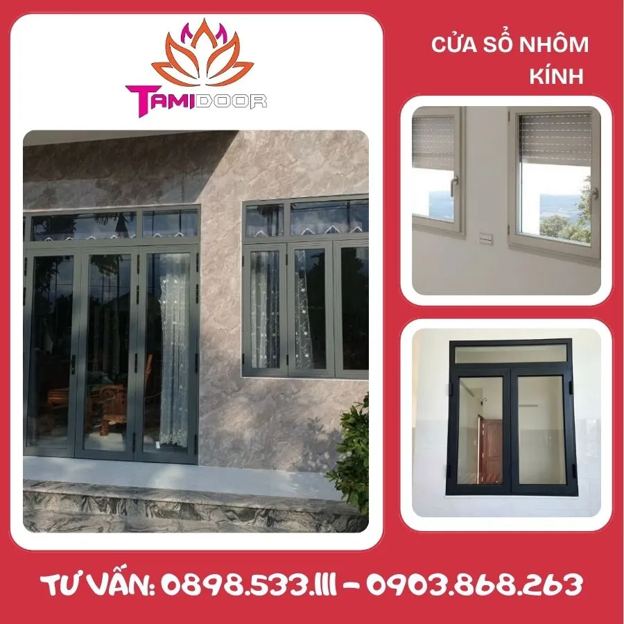 Cửa Sổ Nhôm Kính – Lấy Sáng Hiệu Quả, Thẩm Mỹ Cao