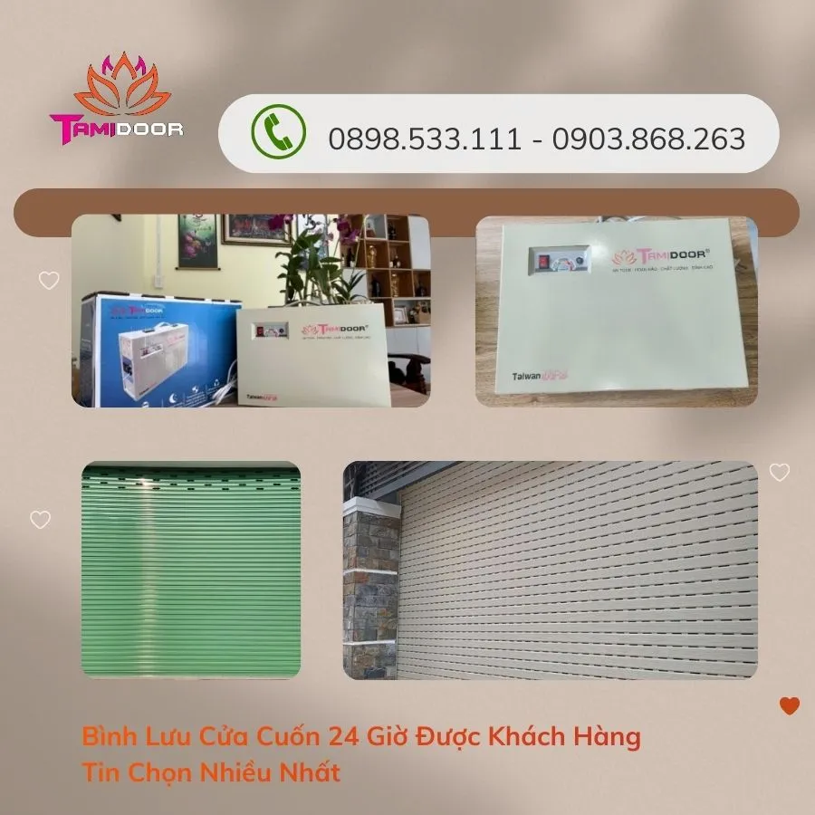 Lưu điện cửa cuốn 24 giờ chính là thiết bị có chức năng tích trữ điện dự phòng để sử dụng trong các trường hợp mất điện đột ngột xảy ra, đảm bảo quá trình vận hành không bị gián đoạn trong vòng 24 tiếng.