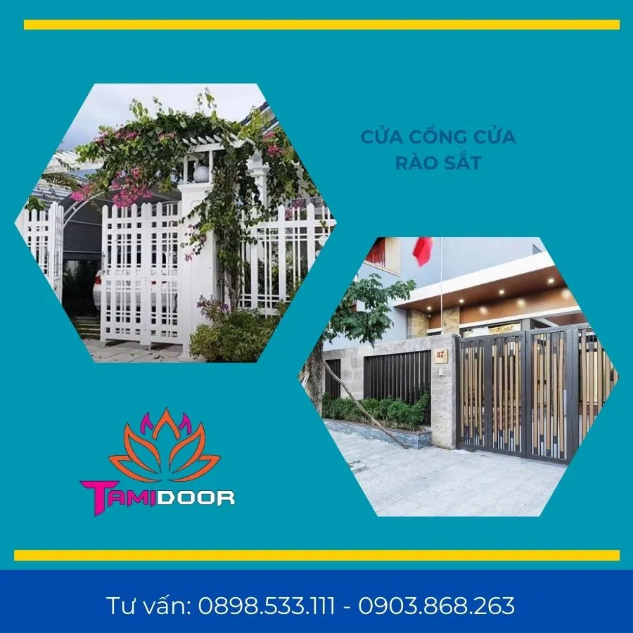 Cửa cổng cửa rào sắt