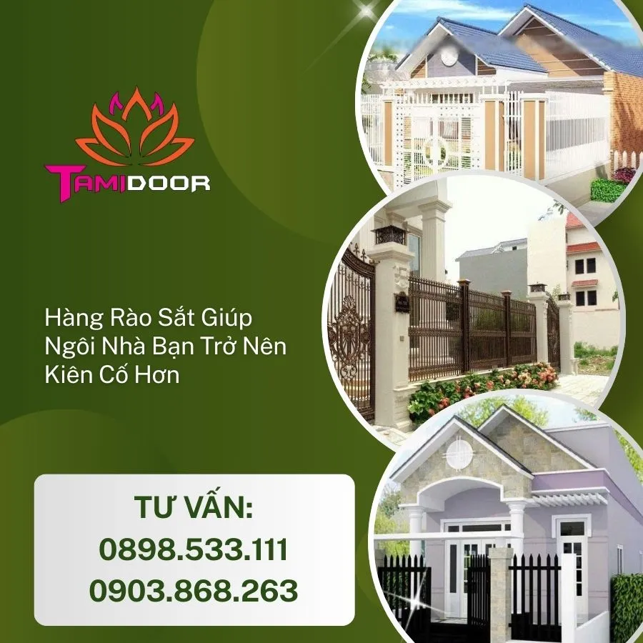 Hàng Rào Sắt Giúp Ngôi Nhà Bạn Trở Nên Kiên Cố Hơn